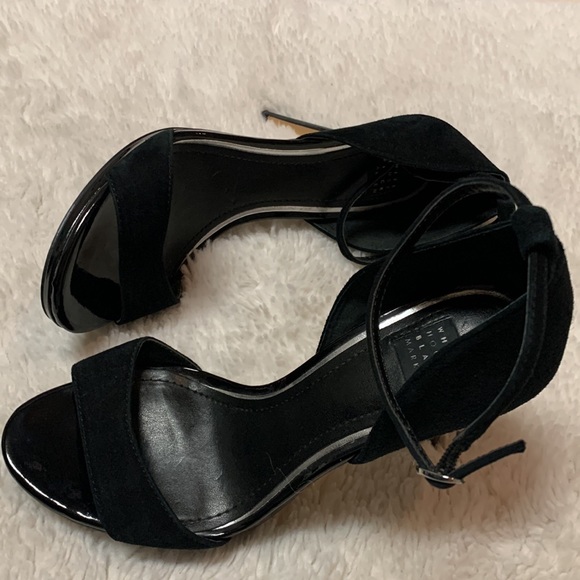 WHITE HOUSE BLACK MARKET SUEDE HIGH HEELS - Picture 6 of 12